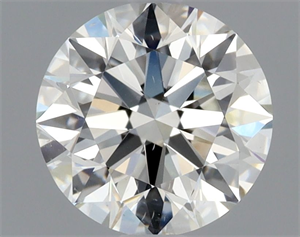 Picture of Natural Diamond 1.21 Carats, Round with Excellent Cut, J Color, SI1 Clarity and Certified by GIA