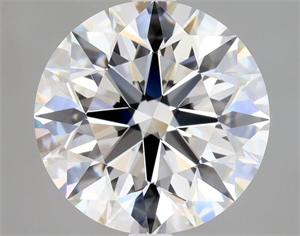 Foto Diamante Natural 2.90 quilates, Redondo , Color E, claridad IF y certificado GIA de