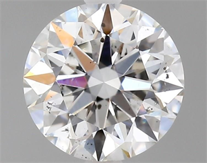 Picture of Natural Diamond 1.10 Carats, Round with Excellent Cut, F Color, SI2 Clarity and Certified by GIA