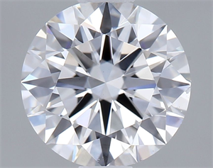 Picture of Lab Grown Diamond 1.07 Carats, Round with Ideal Cut, E Color, VVS2 Clarity and Certified by IGI
