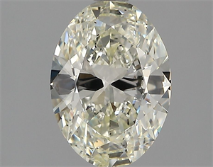 Picture of Natural Diamond 1.51 Carats, Oval with  Cut, L Color, SI1 Clarity and Certified by GIA