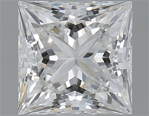 Foto Diamante Natural 1.02 quilates, Princesa , Color G, claridad VVS2 y certificado GIA de