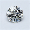 Lab Grown Diamond 2.33 Carats, Round with Excellent Cut, E Color, VVS2 Clarity and Certified by GIA
