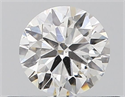 Natural Diamond 0.40 Carats, Round with Very Good Cut, G Color, SI2 Clarity and Certified by GIA