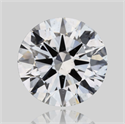 Natural Diamond 0.70 Carats, Round with Excellent Cut, E Color, SI2 Clarity and Certified by GIA