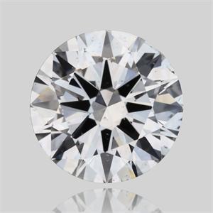 Picture of Natural Diamond 0.70 Carats, Round with Excellent Cut, E Color, SI2 Clarity and Certified by GIA