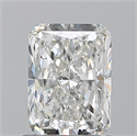 Diamante Natural 1.01 quilates, Radiante , Color H, claridad SI2 y certificado GIA
