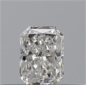 Diamante Natural 0.23 quilates, Radiante , Color F, claridad VVS1 y certificado GIA