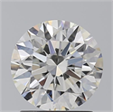 Diamante Natural 1.57 quilates, Redondo , Color I, claridad VS2 y certificado GIA