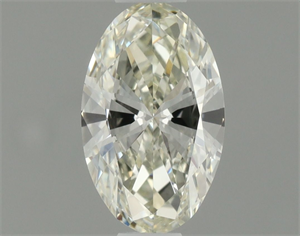 Picture of Natural Diamond 0.40 Carats, Oval with  Cut, K Color, VVS1 Clarity and Certified by GIA