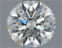 Diamante Natural 0.50 quilates, Redondo , Color H, claridad VVS2 y certificado IGI