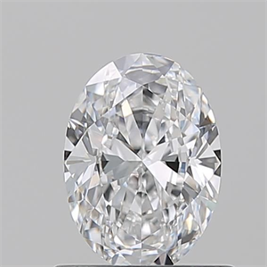Foto Diamante Natural 0.70 quilates, Ovalado , Color D, claridad VVS2 y certificado GIA de