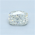 Diamante Natural 0.90 quilates, Del cojín , Color I, claridad VVS2 y certificado GIA