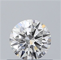 Natural Diamond 0.50 Carats, Round with Excellent Cut, F Color, VS1 Clarity and Certified by GIA