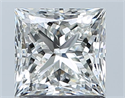 Diamante Natural 1.22 quilates, Princesa , Color I, claridad VS2 y certificado GIA