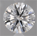 Lab Grown Diamond 1.12 Carats, Round with Ideal Cut, D Color, VS1 Clarity and Certified by IGI