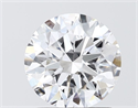 Lab Grown Diamond 1.50 Carats, Round with Ideal Cut, E Color, VVS2 Clarity and Certified by IGI