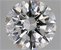 Lab Grown Diamond 1.00 Carats, Round with Excellent Cut, D Color, VVS2 Clarity and Certified by IGI