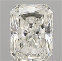 Natural Diamond 0.40 Carats, Radiant with  Cut, I Color, SI1 Clarity and Certified by GIA