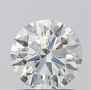 Picture of Natural Diamond 1.00 Carats, Round with Excellent Cut, G Color, SI2 Clarity and Certified by GIA
