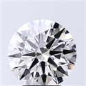 Del inventario de diamantes de laboratorio, 2.85 quilates, Redondo , Color F, claridad VS2 y certificado GIA