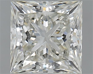 Picture of Natural Diamond 1.52 Carats, Princess with  Cut, I Color, VS1 Clarity and Certified by IGI