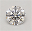 Del inventario de diamantes de laboratorio, 0.87 quilates, Redondo , Color D, claridad VS1 y certificado IGI