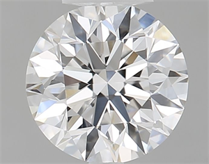 Picture of Natural Diamond 0.70 Carats, Round with Excellent Cut, E Color, VVS2 Clarity and Certified by GIA