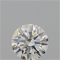 Diamante Natural 0.71 quilates, Redondo , Color I, claridad VVS2 y certificado GIA