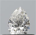 Diamante Natural 0.24 quilates, De pera , Color G, claridad VVS1 y certificado GIA