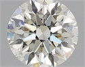 Natural Diamond 0.71 Carats, Round with Very Good Cut, I Color, VVS1 Clarity and Certified by GIA