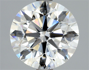 Picture of Natural Diamond 2.18 Carats, Round with Excellent Cut, G Color, SI1 Clarity and Certified by GIA