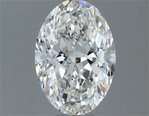 Picture of Natural Diamond 0.81 Carats, Oval with  Cut, G Color, VS2 Clarity and Certified by GIA