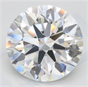 Del inventario de diamantes de laboratorio, 3.70 quilates, Redondo , Color D, claridad VVS1 y certificado IGI