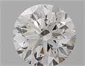Diamante Natural 0.50 quilates, Redondo , Color F, claridad VVS2 y certificado GIA