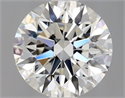 Diamante Natural 0.72 quilates, Redondo , Color H, claridad VVS1 y certificado GIA