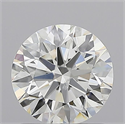 Natural Diamond 0.98 Carats, Round with Excellent Cut, I Color, SI2 Clarity and Certified by GIA