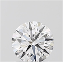 Lab Grown Diamond 1.10 Carats, Round with Ideal Cut, D Color, VVS2 Clarity and Certified by IGI