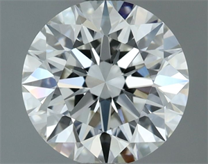 Picture of Natural Diamond 0.80 Carats, Round with Excellent Cut, F Color, VVS2 Clarity and Certified by IGI
