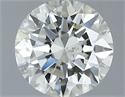 Natural Diamond 1.00 Carats, Round with Excellent Cut, L Color, SI2 Clarity and Certified by GIA
