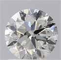 Natural Diamond 0.90 Carats, Round with Very Good Cut, H Color, SI2 Clarity and Certified by GIA