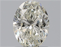 Diamante Natural 0.90 quilates, Ovalado , Color J, claridad SI1 y certificado GIA