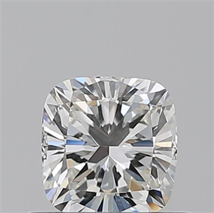 Picture of Natural Diamond 0.52 Carats, Cushion with  Cut, H Color, VS1 Clarity and Certified by GIA