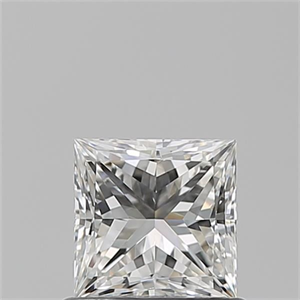 Picture of Natural Diamond 0.80 Carats, Princess with  Cut, H Color, VVS2 Clarity and Certified by GIA