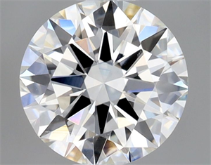 Foto Diamante Natural 0.40 quilates, Redondo , Color G, claridad SI1 y certificado GIA de