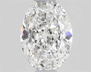 Foto Diamante Natural 0.50 quilates, Ovalado , Color D, claridad VVS2 y certificado GIA de