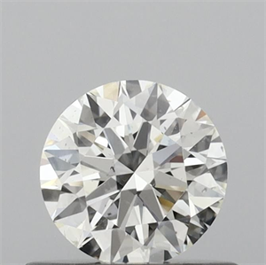 Picture of Natural Diamond 0.50 Carats, Round with Excellent Cut, H Color, SI1 Clarity and Certified by GIA