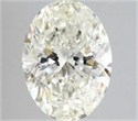 Diamante Natural 2.50 quilates, Ovalado , Color K, claridad SI2 y certificado GIA