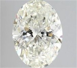 Foto Diamante Natural 2.50 quilates, Ovalado , Color K, claridad SI2 y certificado GIA de