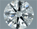Diamante Natural 0.61 quilates, Redondo , Color I, claridad VVS2 y certificado IGI